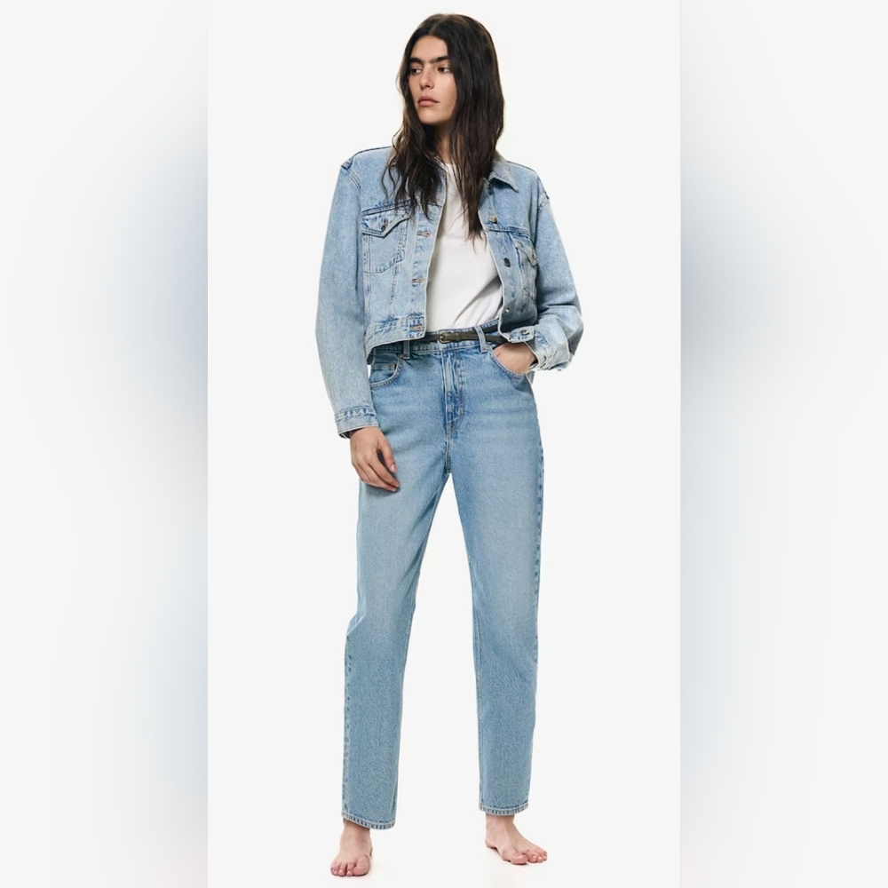H&M Light Blue Denim Pants